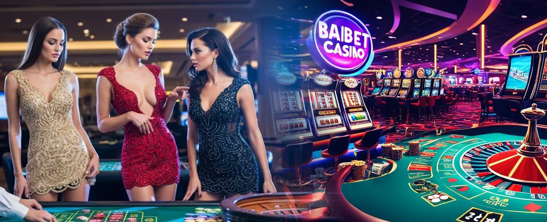 Luckycola Live Casino dealers and tables